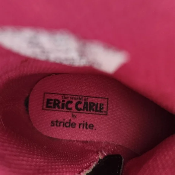 Eric Carlisle x Stride rite Hungry Caterpillar Boots toddler / baby size 4 - Picture 8 of 9